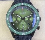 Replica Blancpain Fifty Fathoms 5200-0153-B52A GS Factory Nautical canvas strap - Image 11