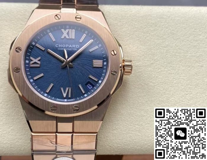 Replica Chopard Snow Mountain Pride 295363-5001 GH Factory Glacier blue dial - Image 2