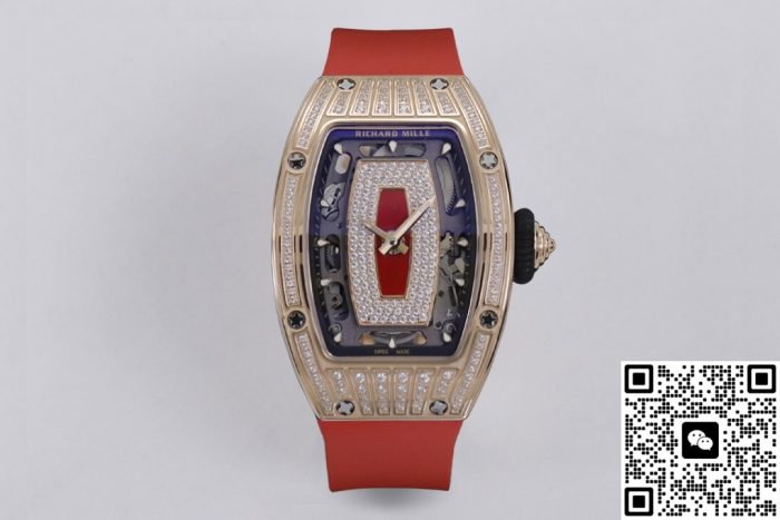 Replica Richard Mille RM07-01 ZF Factory Red Gold Crown - Image 2