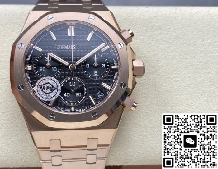 Replica Audemars Piguet Royal Oak 26240OR.OO.1320OR.06 APS Factory Black Dial - Image 2