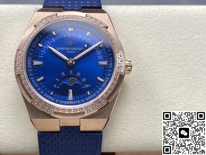 Replica Vacheron Constantin Overseas 4000V-B920 GR Factory blue strap - Image 2