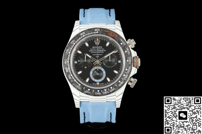 Replica Rolex Cosmograph Daytona DIW Factory Blue Strap - Image 2