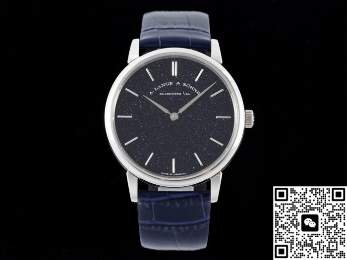 Replica A Lange Sohne Saxonia 205.086-LS2053AX F8 Factory V3 Dark blue strap - Image 2