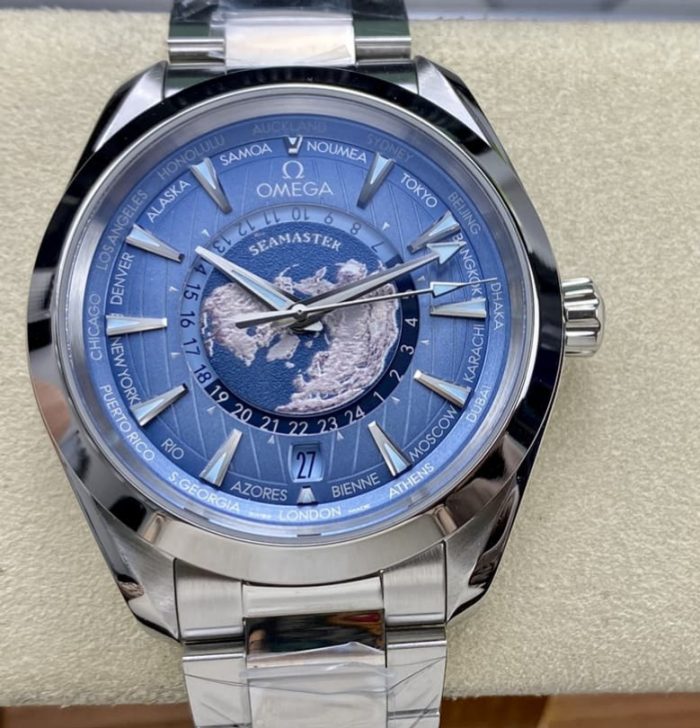 Replica Omega Seamaster 220.10.43.22.03.002 VS Factory Universal Time - Image 1