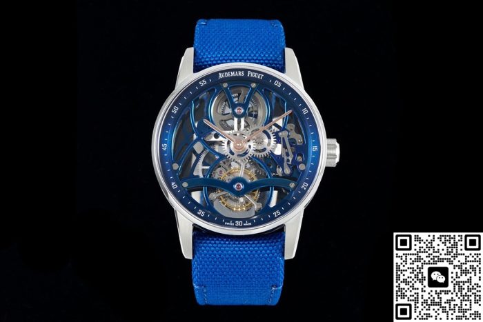 Replica Audemars Piguet CODE 11.59 26600NB.OO.D346KB.01 APP Factory Blue ceramic - Image 2