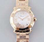Replica Chopard HAPPY DIAMONDS 277472-5002 YF Factory Date display - Image 11