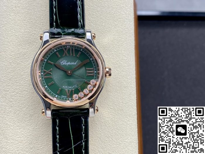 Replica Chopard HAPPY SPORT 278573-6032 YF Factory Green Dial - Image 2