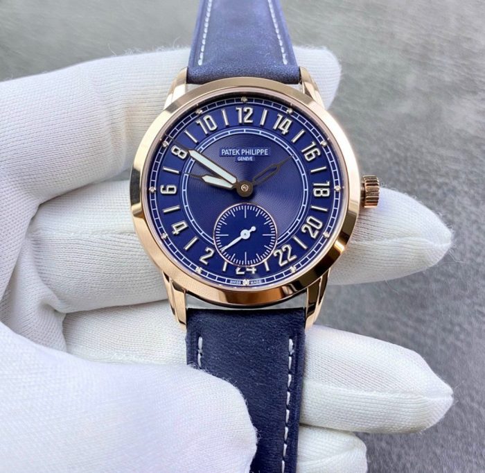 Replica Patek Philippe Complications 5224R-001 GR Factory Calfskin strap - Image 1