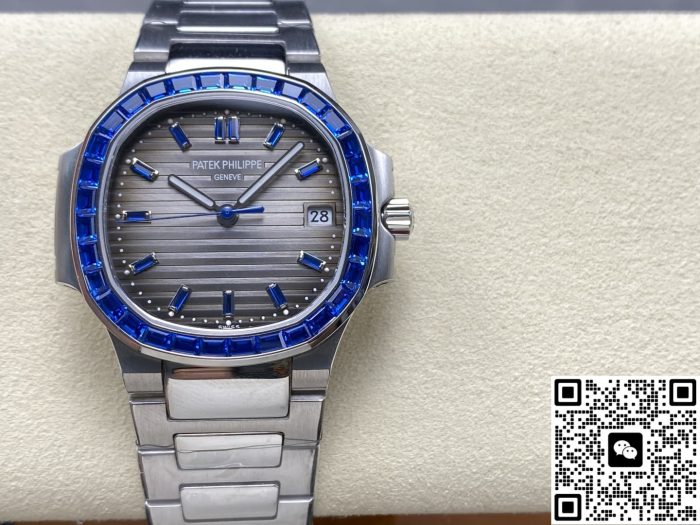 Replica Patek Philippe Nautilus 5711 GR Factory Transparent case back - Image 2
