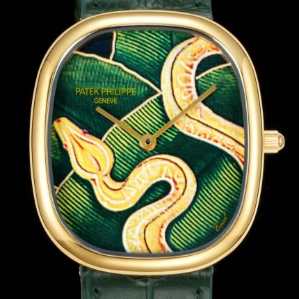 Replica Patek Philippe GOLDEN ELLIPSE 5738-50J-001 TW Factory Enamel dial