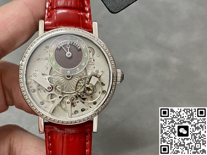 Replica Breguet Tradition 7038BB-1T-9V6-D00D ZF Factory Red strap - Image 2