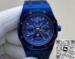 Replica Audemars Piguet Royal Oak 26579CS.OO.1225CS.01 BBR Factory Blue ceramic - Image 13