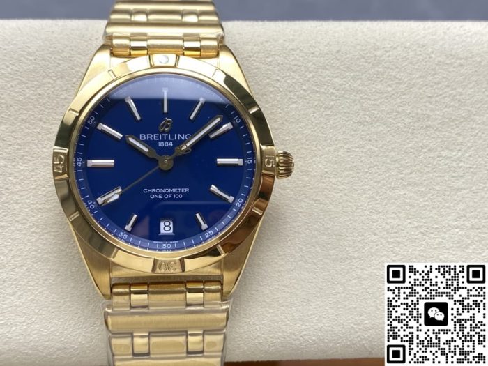 Replica Breitling Chronomat K103801A1C1K1 BLS Factory Blue Dial - Image 2