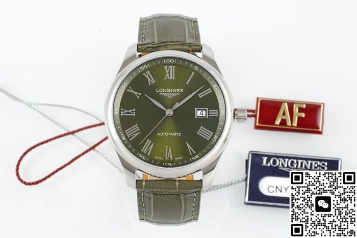 Replica Longines Master Collection L2.893.4.09.2 AF Factory Alligator - Image 2
