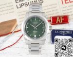 Replica Longines Concas L3.430.4.07.6 AF Factory Diamond hour markers - Image 13