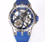 Replica Roger Dubuis Excalibur RDDBEX0479 NEW Factory blue strap