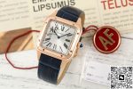 Replica Cartier Santos WGSA0022 AF Factory Square dial - Image 2