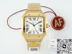 Replica Cartier Santos WGSA0042 AF Factory Square dial - Image 2