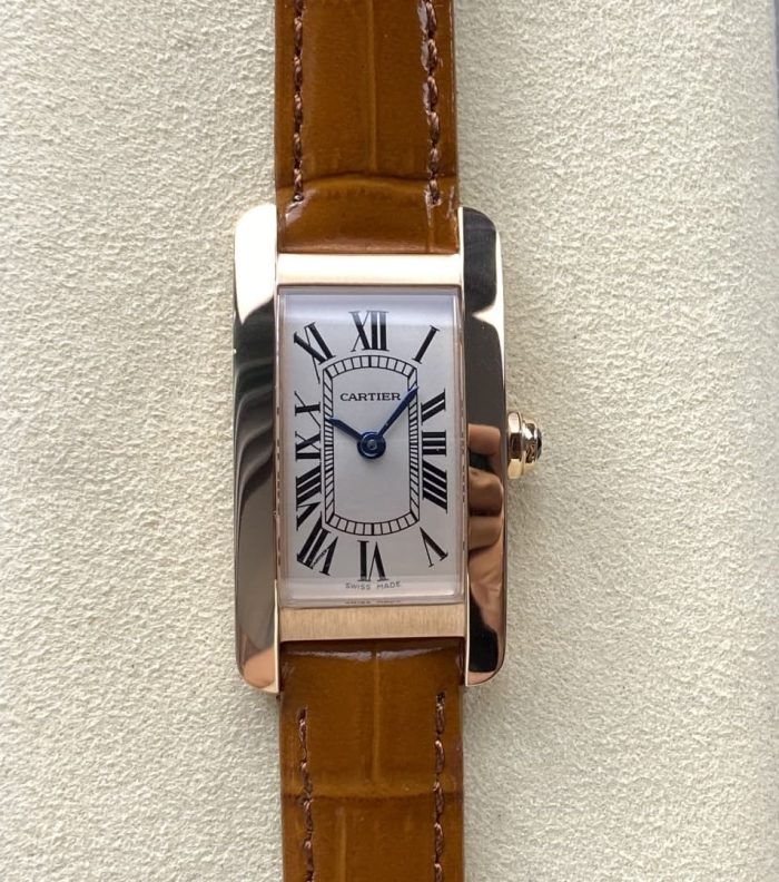 Replica Cartier Tank WGTA0133 8848 Factory Dark Brown - Image 1