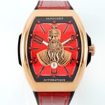 Replica Franck Muller Vanguard ABF Factory Rose gold case
