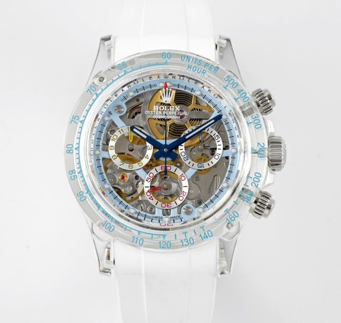 Replica Rolex Cosmograph Daytona Sonic Factory White Strap - Image 1