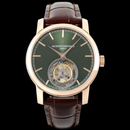 Replica Vacheron Constantin Traditionnelle 6000T-000R-B973 RMS Factory Tourbillon Brown strap