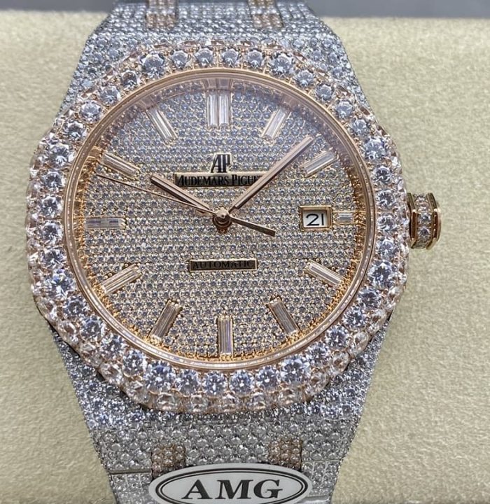 Replica Audemars Piguet Royal Oak 15400OR.023 AMG Factory Date display - Image 1