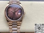 Replica Rolex Day-Date m128235-0076 8+ Factory Gradient Brown - Image 2