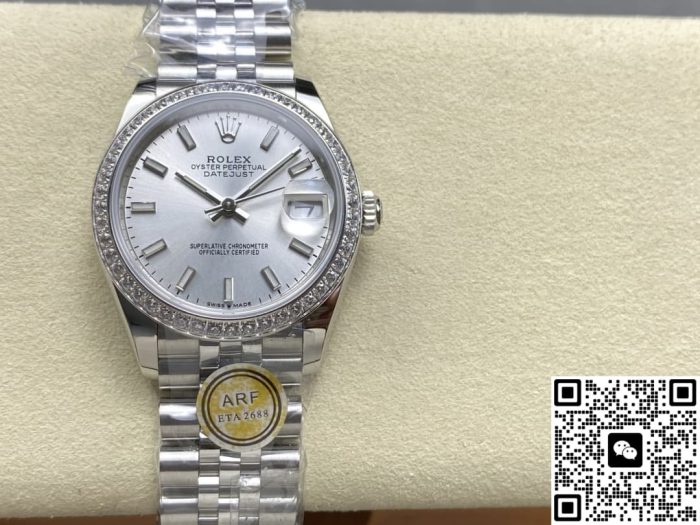 Replica Rolex Datejust m278384rbr-0016 AR Factory Silver strap - Image 2