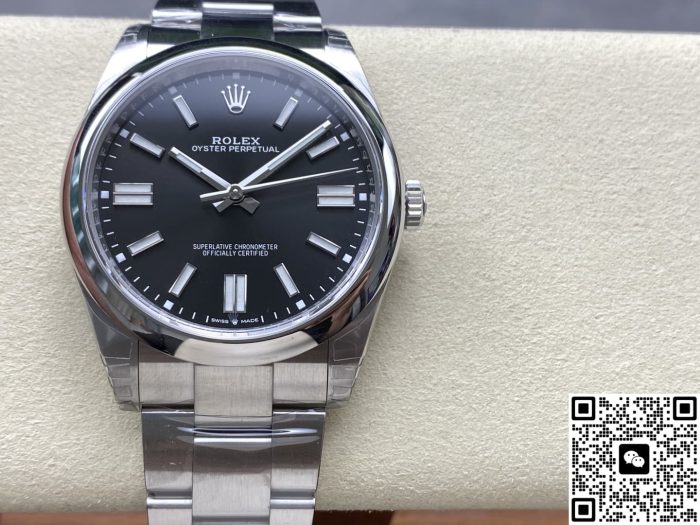 Replica Rolex Oyster Perpetual 134300-0008 VS Factory Black Dial - Image 2