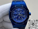 Replica Audemars Piguet Royal Oak 26579CS.OO.1225CS.01 BBR Factory Blue ceramic - Image 2