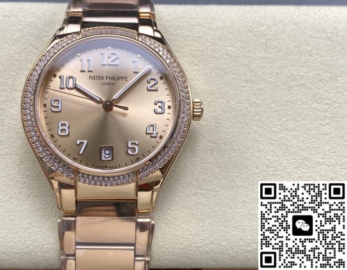 Replica Patek Philippe TWENTY~4 7300-1200R-011 SJ Factory Rose gold dial - Image 2