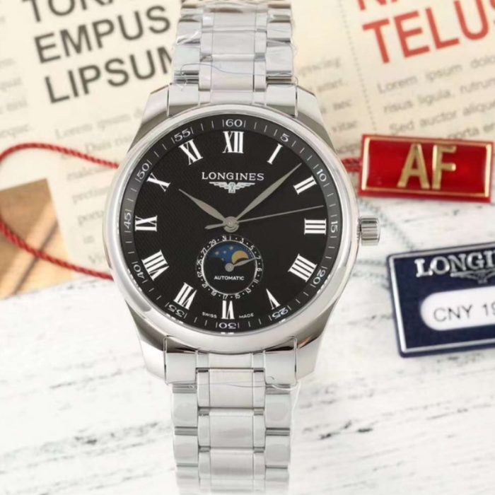 Replica Longines Master Collection L2.919.4.51.6 AF Factory Moon Phase - Image 1