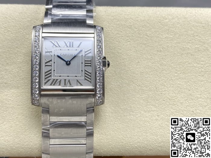 Replica Cartier Tank W4TA0021 8848 Factory Diamond case - Image 2