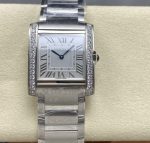 Replica Cartier Tank W4TA0021 8848 Factory Diamond case