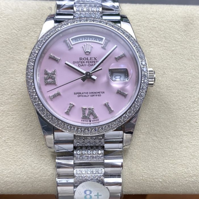 Replica Rolex Day-Date M128349RBR-0017 8+ Factory Date display - Image 1