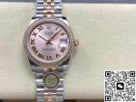 Replica Rolex Datejust m278381rbr-0002 AR Factory Interval gold strap - Image 2