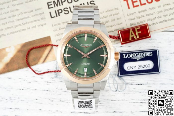 Replica Longines Concas L3.320.5.02.6 AF Factory Folding clasp - Image 2