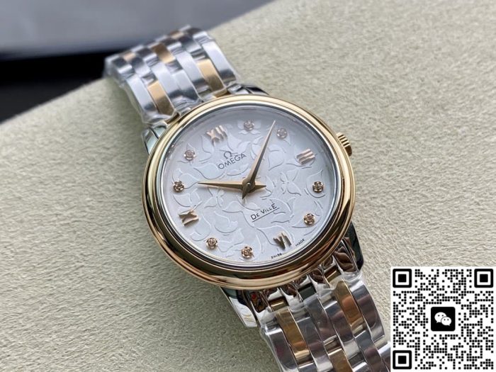 Replica Omega De Ville 424.20.27.60.52.002 3S Factory Butterfly Dance - Image 3