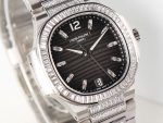 Replica Patek Philippe Nautilus 7014-1G-001 GR Factory Charcoal grey dial - Image 3