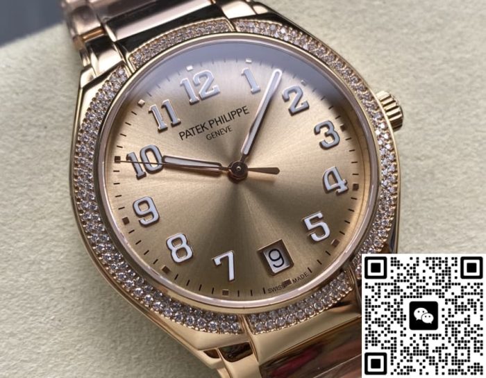 Replica Patek Philippe TWENTY~4 7300-1200R-011 SJ Factory Rose gold dial - Image 3