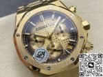 Replica Audemars Piguet Royal Oak 26240BA.OO.1320BA.02 APS Factory Smoked gold dial - Image 4