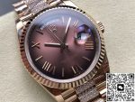 Replica Rolex Day-Date m128235-0076 8+ Factory Gradient Brown - Image 3
