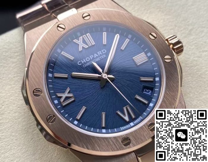 Replica Chopard Snow Mountain Pride 295363-5001 GH Factory Glacier blue dial - Image 4