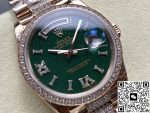 Replica Rolex Day-Date M128345RBR-0069 8+ Factory Green Dial - Image 3