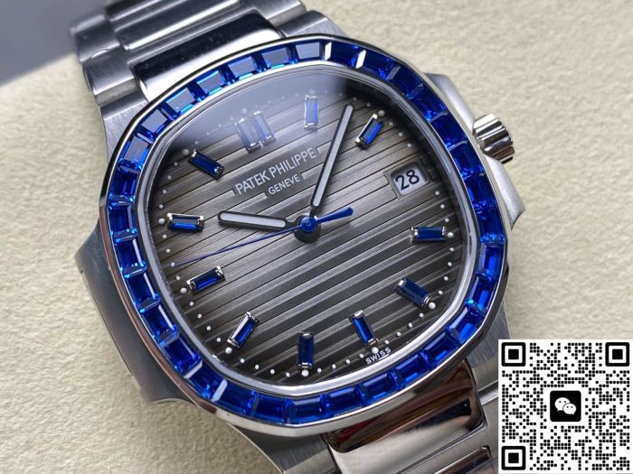 Replica Patek Philippe Nautilus 5711 GR Factory Transparent case back - Image 4