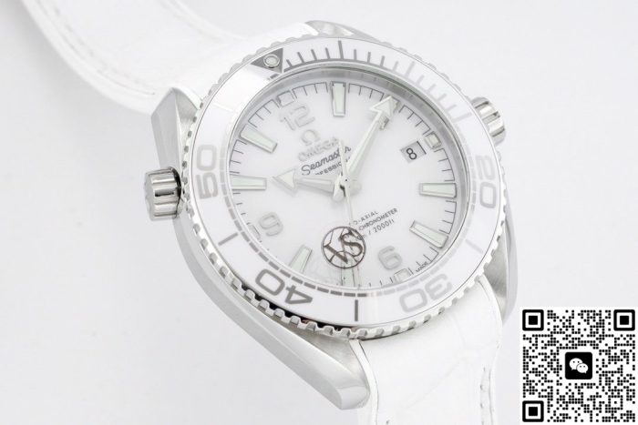 Replica Omega Seamaster 232.33.38.20.04.001 VS Factory Leather strap - Image 3