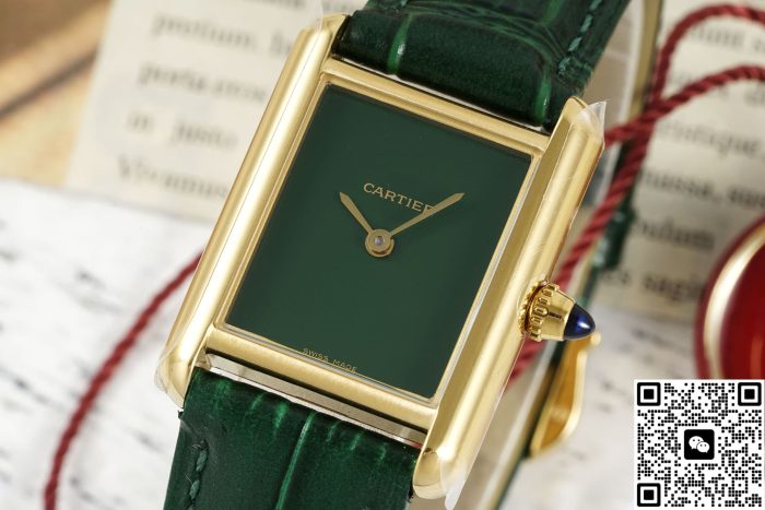 Replica Cartier Tank WGTA0191 AF Factory green - Image 3