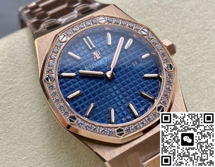 Replica Audemars Piguet Royal Oak 67651OR.ZZ.1261OR.02 ZF Factory Blue Dial - Image 3