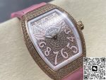 Replica Franck Muller LADIES’ COLLECTION V 32 SC AT FO D CD ABF Factory pink - Image 14